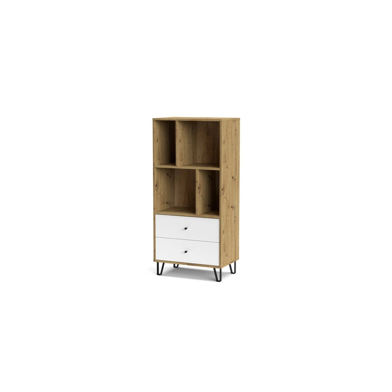 MOBILE BOLLO 2C BO7 CM 63X40X135 ROV.ARTISAN/BIANC- 1,0 pz
