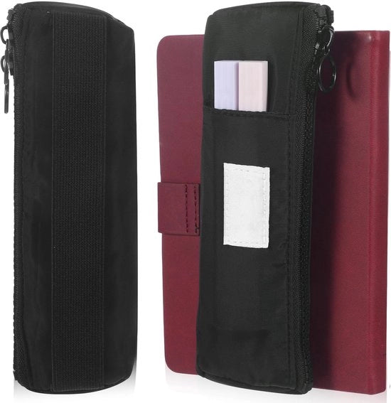 Etui portatile, piccolo portapenne, portapenne con cinturino regolabile, portapenne marittimo per libretto, diario, libri, accessori scolastici