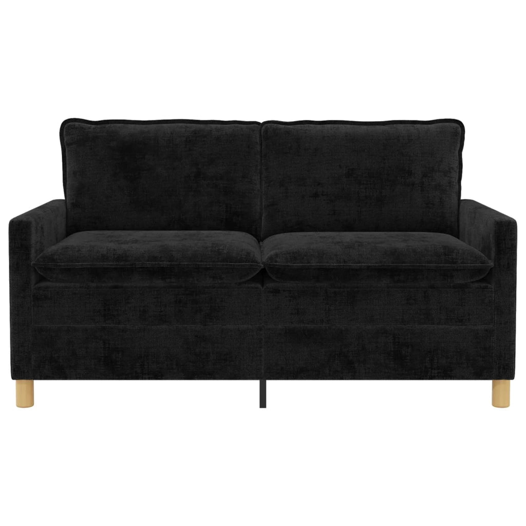 Divano Nero 156 x 81 x 87,5 cm Poliestere
