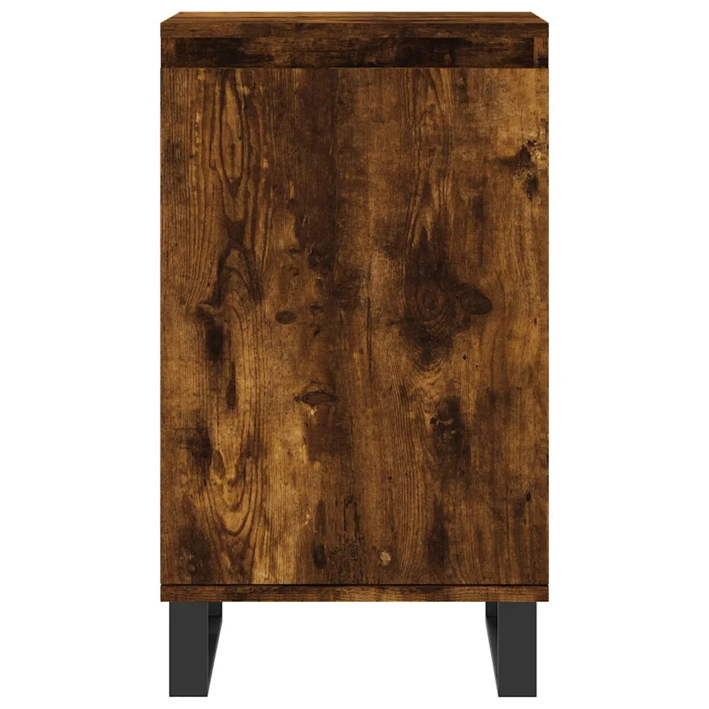 Credenza | Madia | Buffet da pranzo | Armadio da pranzo Rovere Fumo 40x35x70 cm in Legno Multistrato