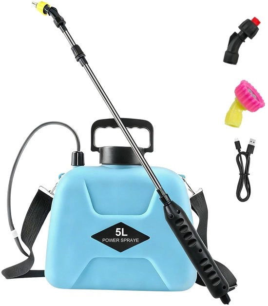 Sproeieraqualettore portatile con capacità di 5 litri per giardinaggio