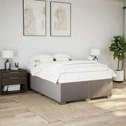 Giroletto senza Materasso-Struttura Letto Tortora 160x200 cm in Tessuto 606643