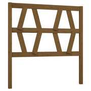 Testiera | Testata per Letto ambra 81x4x100 cm in Legno Massello di Pino