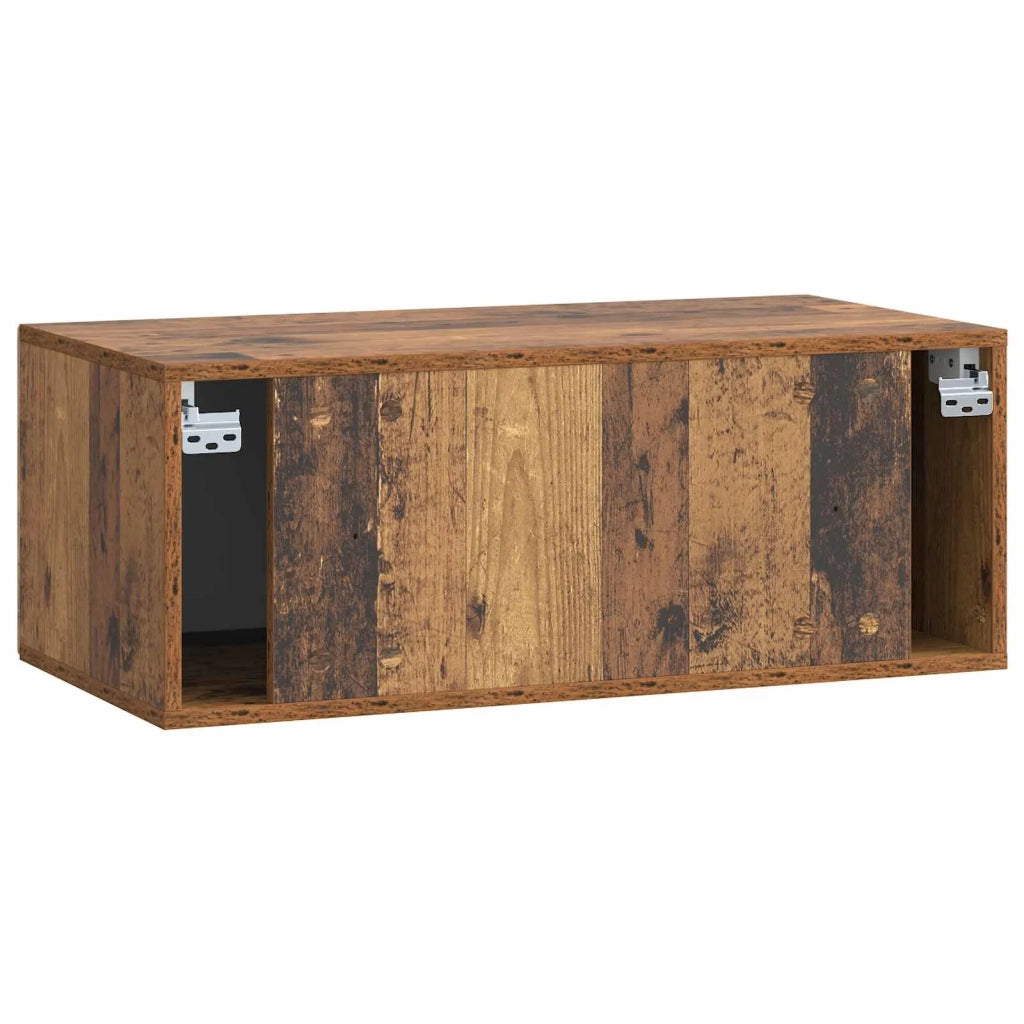Mobile Porta TV da Muro Legno antico 78,5 x 41 x 30 cm 898183