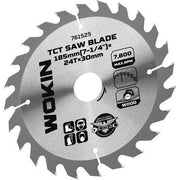 LAMA CIRCOLARE X LEGNO 761545 WOKIN  MM 185X30 DENTI 40