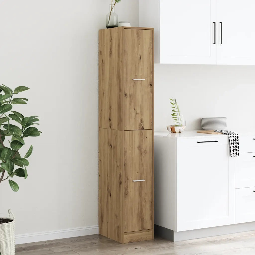 Armadietto da Farmacia Rovere 30x41x174,5 cm in Truciolato 3309635