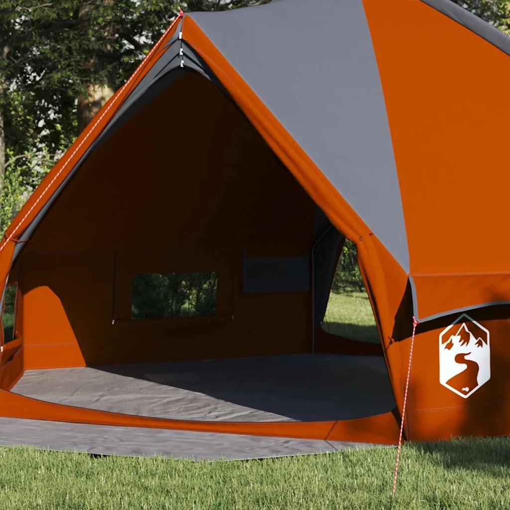 Tenda Teepee per 8 Persone 8 persona Grigio e arancione 42004070