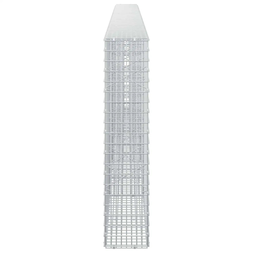Gabione con Filo da 3,5 mm e Rete da 5x2,5 cm 450x20x100 cm 3461667