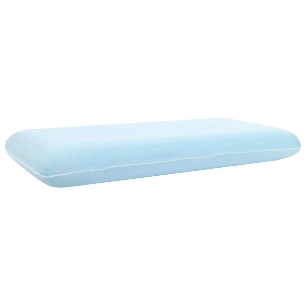 Cuscino da Letto Bianco 90 x 40 x 13 cm Schiuma Memory in Gel CFW5281870