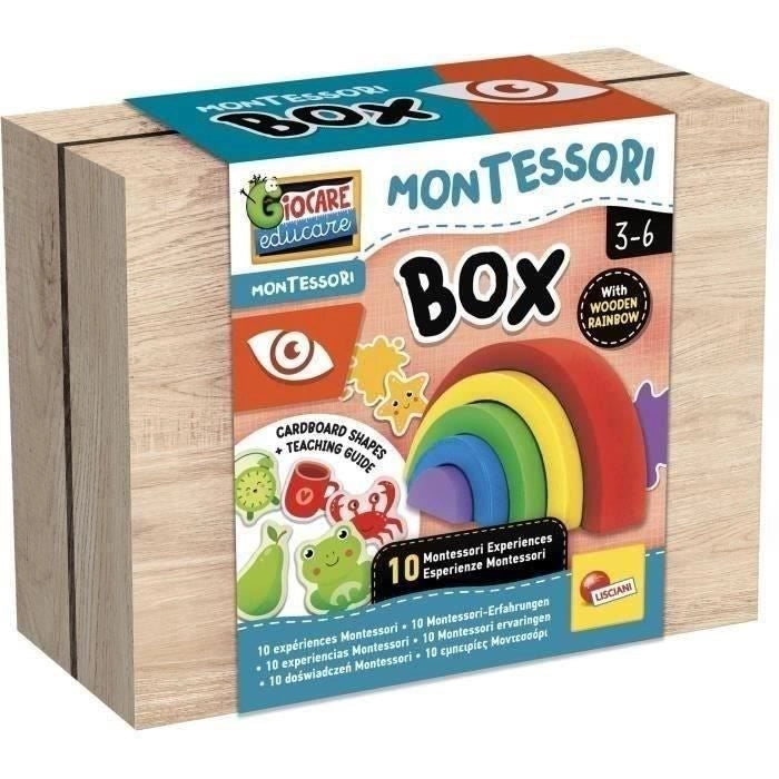 Arcobaleno in legno - LISCIANI - Stimola la vista e la sensibilità ai colori