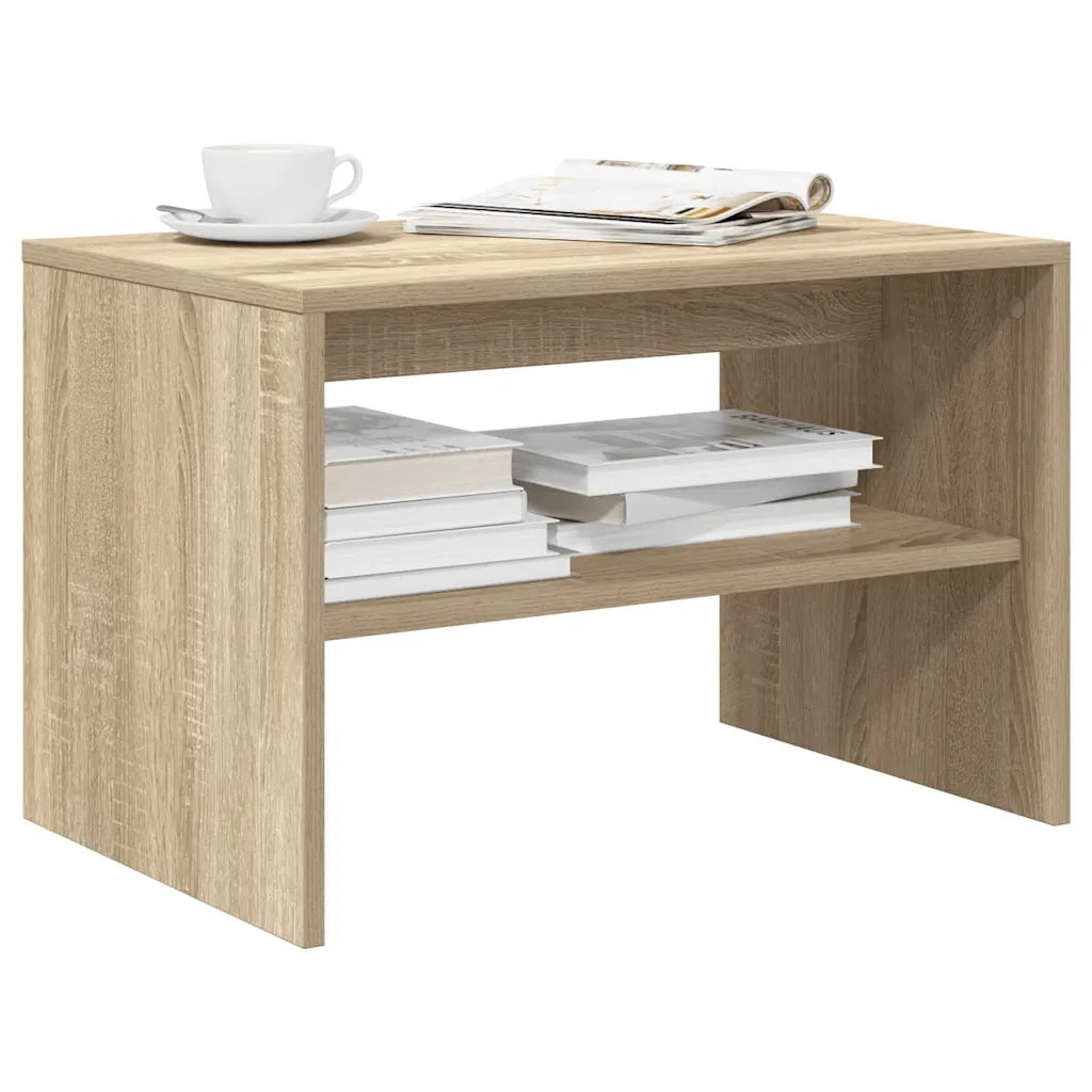 Mobile Porta TV Rovere Sonoma 60x40x40 cm in Legno Multistrato