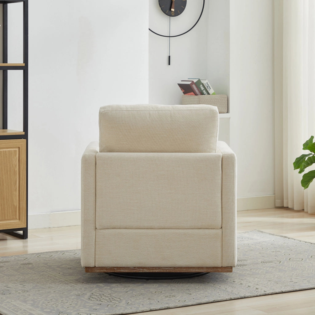 Poltrona girevole 4 facce - Zephmum- 360¡ã rotazione beige