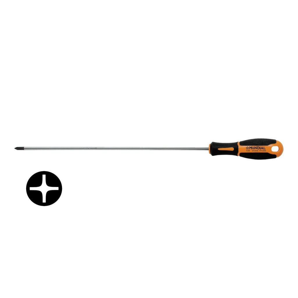 GIRAVITE LUNGO PER VITI A CROCE 'PHILLIPS' MUNDIAL PH 0  3,0x300 mm - MUNDIAL