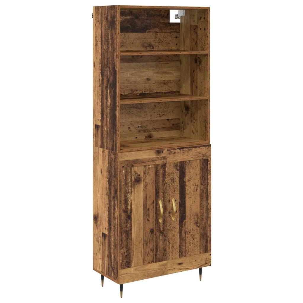 Credenza Legno vecchio 69,5 x 34 x 180 cm Legno multistrato