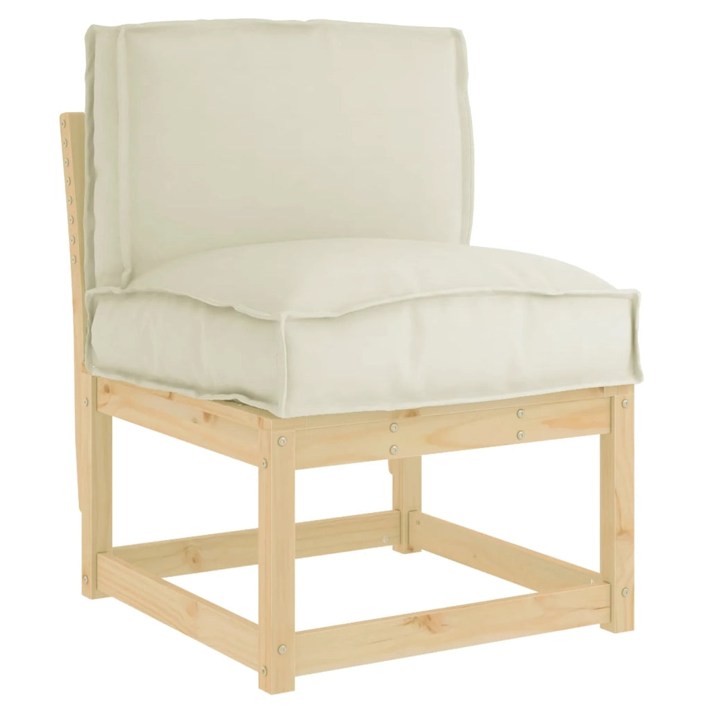 Cuscino Crema 50 x 40 x 12 cm Tessuto Oxford 42001460