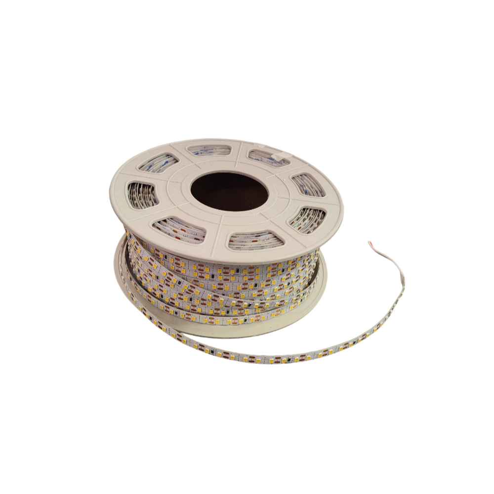 Striscia LED Professionale 50 Metri per interni - Luce Calda 3000K, 24V, 2640 lm/mt, IP20 - Taglio 2.95 cm