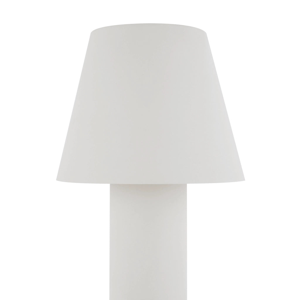 Lampada Da Terra Moderna Da Esterno Metallo Bianco Luce Led 5W Ip65