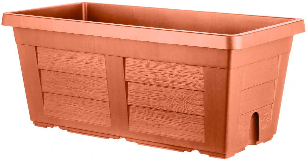 Bama FIORIERA RETTANGOLARE LEGNO Col. Cotto Chiaro cm.100x44x40 h