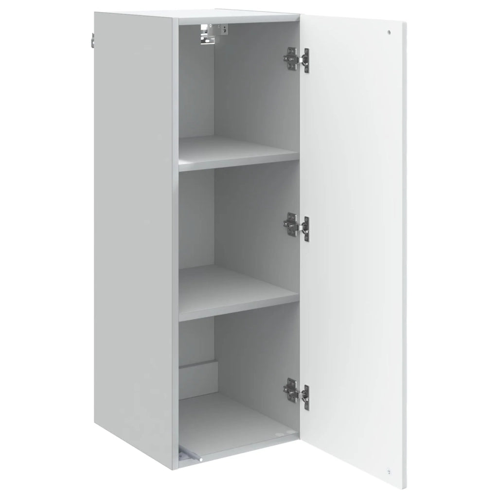 Mobiletto a muro Bianco 33 x 34,5 x 90 cm Legno ingegnerizzato 898755