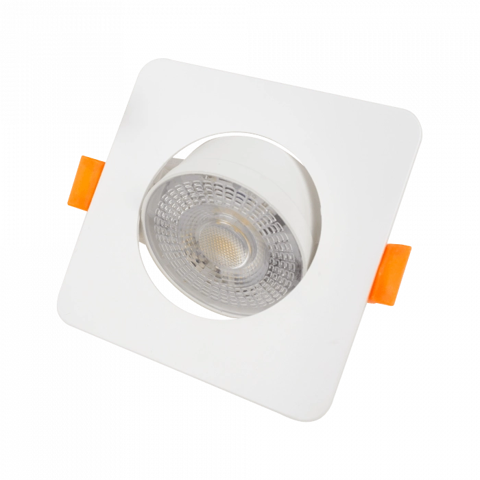 Faretto LED da incasso quadrato bianco CCT Ecolight
