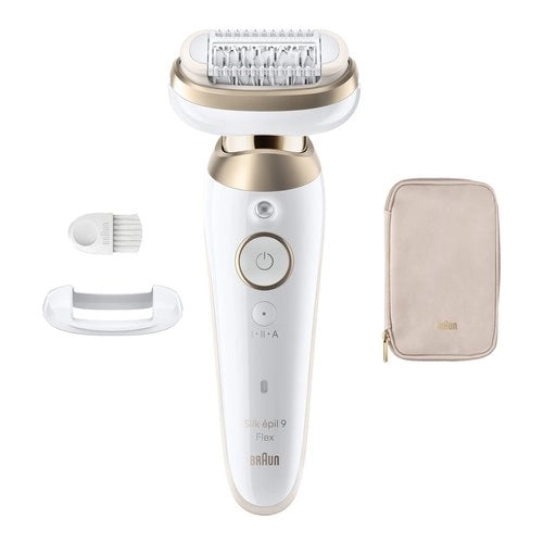 Braun silk-épil 9 silk·épil 9 flex 40 pinzette oro, bianco - SES9-011 3D