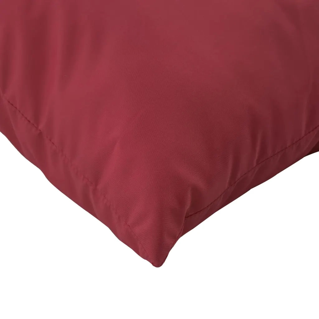 Cuscini per Pallet 3 pz | Cuscini per sedie Rosso Vino in Tessuto Oxford