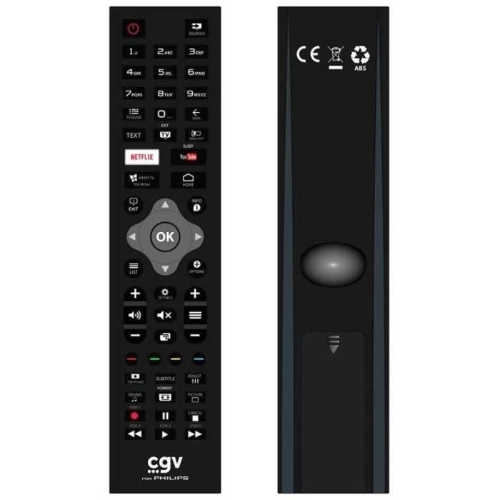 Telecomando sostitutivo - Condizioni Generali - FIDELIO Philips - Per televisori Philips - Senza programmazione - Pronto all'uso
