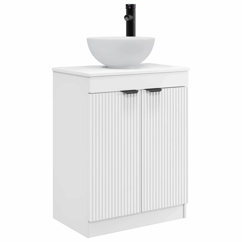 Mobile da bagno con lavabo Bianco 54 x 35 x 83 cm