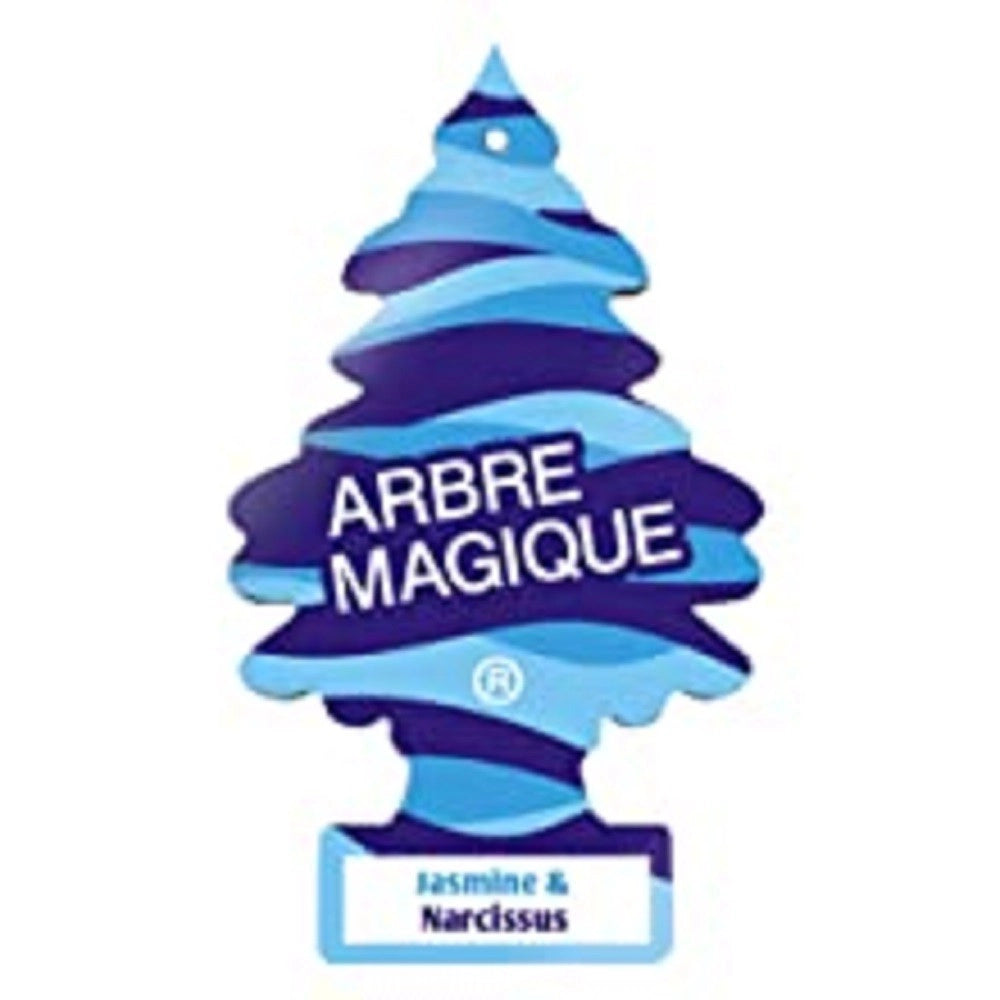 Trade Shop - Arbre Magique Mono Profumatore Auto Profumazione Fragranza Jasmine & Narcissus -