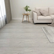 Listoni Pavimenti Adesivi 20 pz in PVC 1,86 mÂ² Grigio Chiaro cod mxl 50410