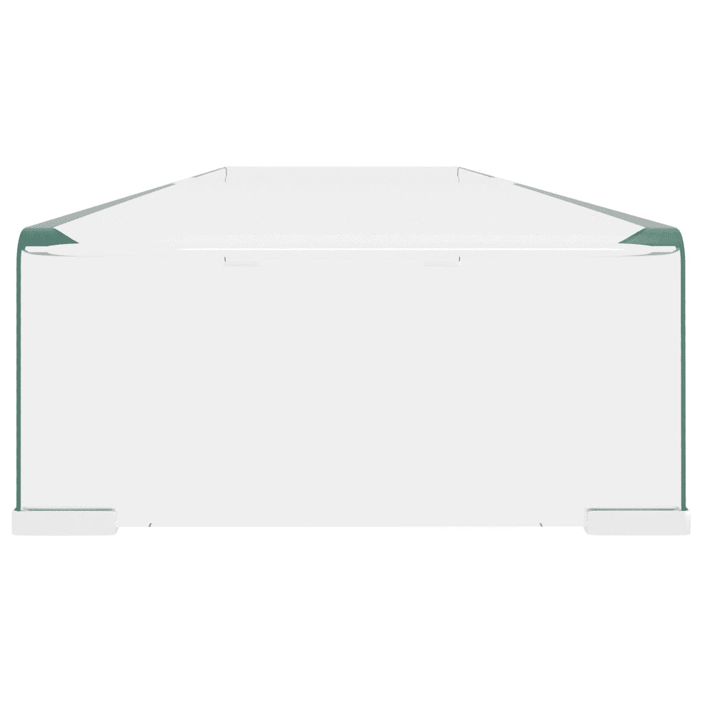 Mobile/Rialzo Porta TV in Vetro Trasparente 120x30x13 cm cod mxl 8826