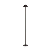 Lampada da terra in metallo per interni, nero