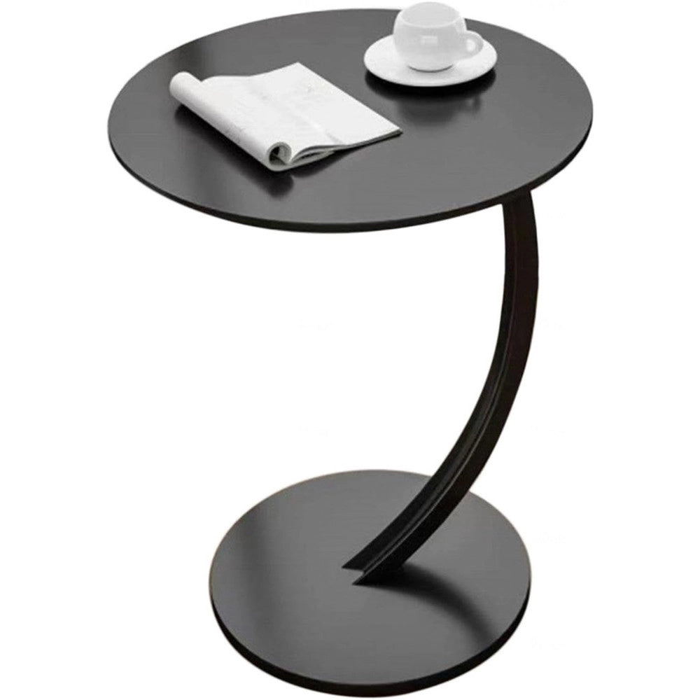 Trade Shop - Tavolino Laterale A Forma Di C Moderno Elegante Per Soggiorno Salotto Divano Camera -