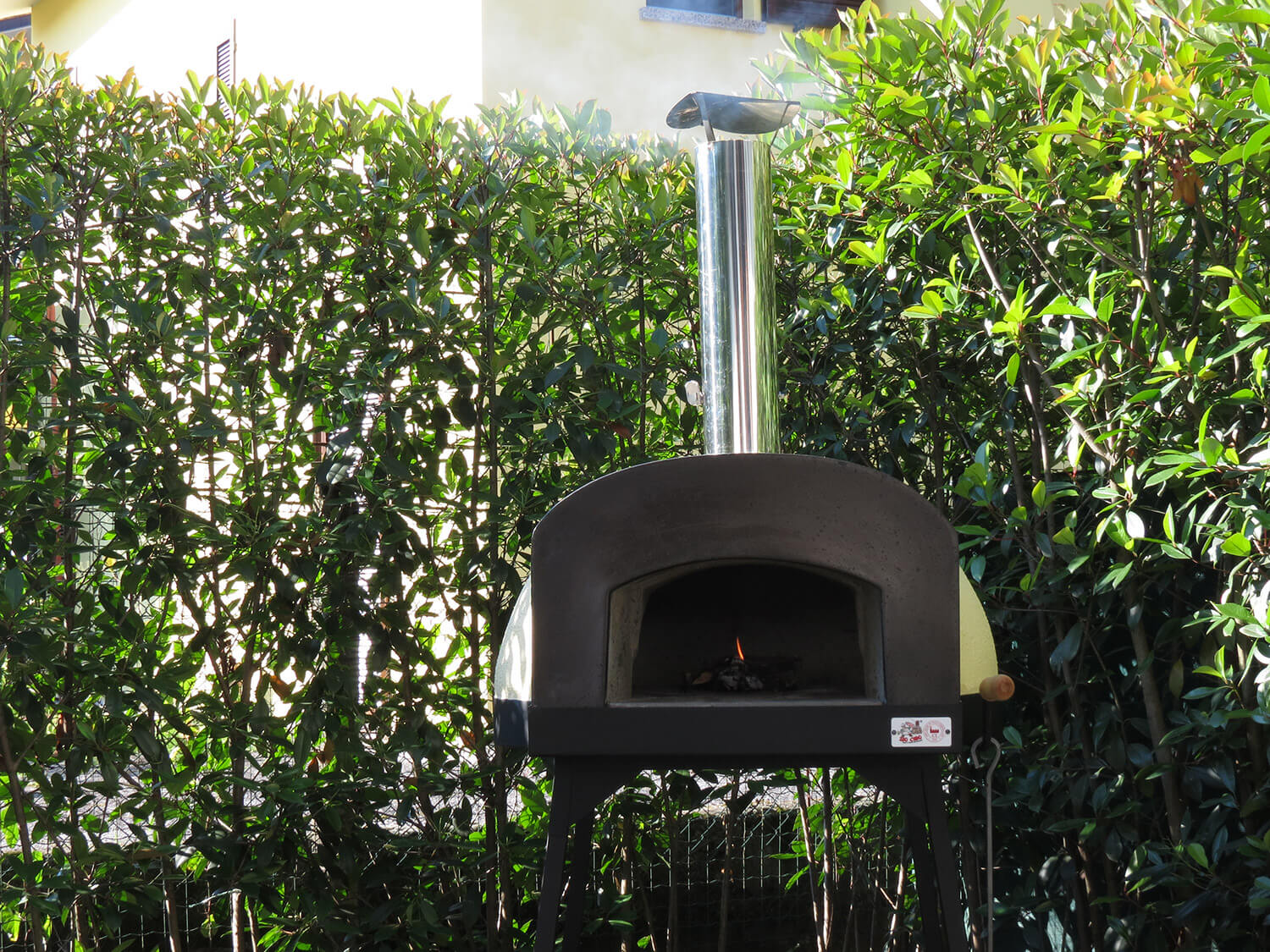 Forno a Legna da Esterno Cottura Diretta in Refrattario Zio Ciro Subito Cotto 60