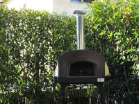 Forno a Legna da Esterno Cottura Diretta in Refrattario Zio Ciro Subito Cotto 60