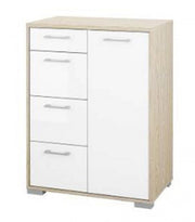 MOBILE IN KIT UNA ANTA E 4 CASSETTI CM. 70x42x92H LINEA SPACE
