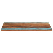 Piano Tavolo Rettangolare 70x90 cm 25-27 mm Legno di Recupero 286061