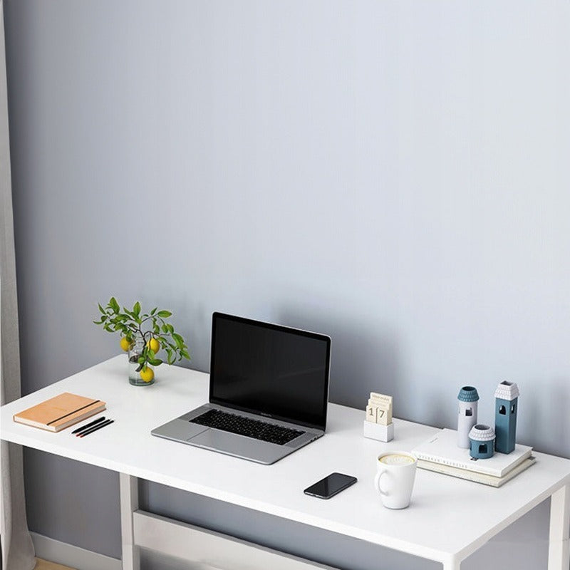 Scrivania per computer, bianca 80x37x73 cm