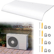 Finestra trasparente in plastica UV, resistente, dimensioni 40x80cm, installazione in basso