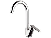 Rubinetto lavello cucina con bocca alta girevole, serie vanity
