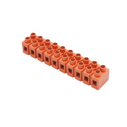 Morsettiera 36A 600V, 10 poli 0,5-6mm Leader