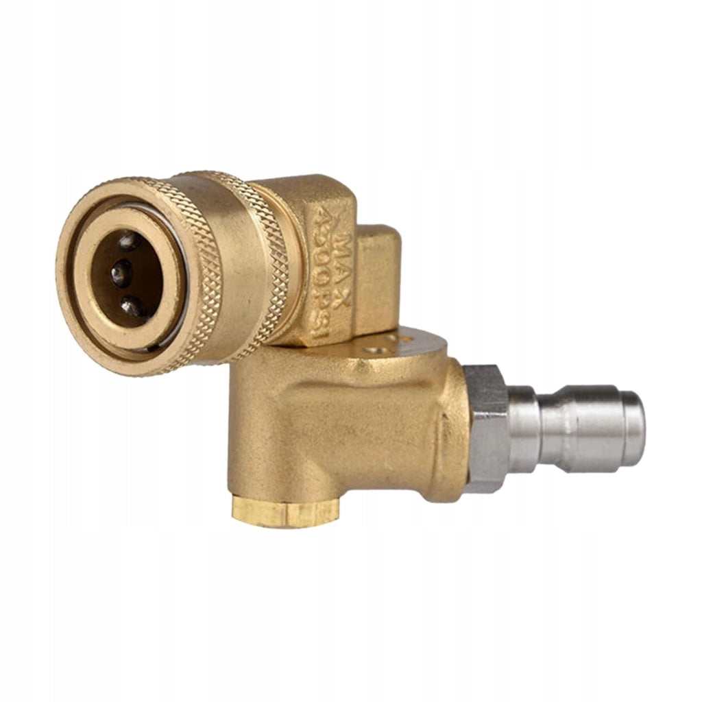 Adattatore Girevole per Ugello 1/4" – Compatibile con Idropulitrici Rosfix, Lavor | Pressione Max 4500 PSI