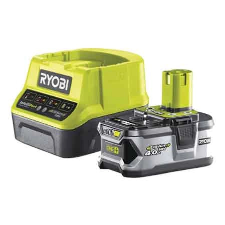 KIT ENERGY BATTERIA E CARICABATTERIA 'RC18120-140X' RYOBI 18V 4.0Ah - RYOBI