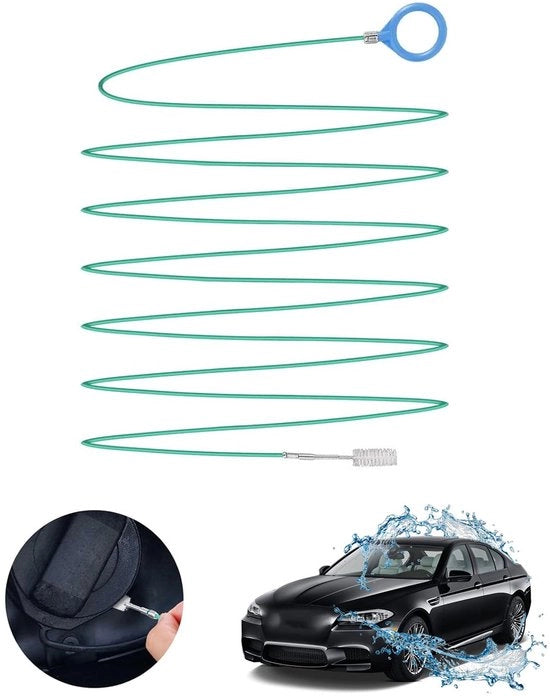 Pulitore a Spazzola per Fumaiolo Auto, Extra Lungo Pulitore per Fumaiolo, 500cm