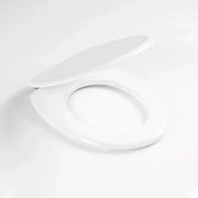 Copri wc sedile ricambio modello universale legno mdf bianco