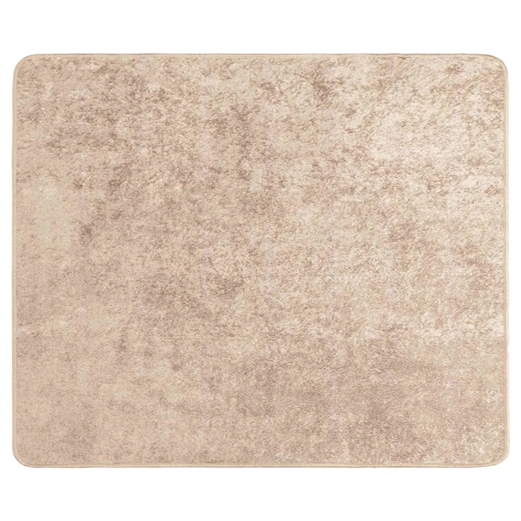 Runner Tappeto MARSA Beige 80 x 100 cm Poliestere e PVC 42023081