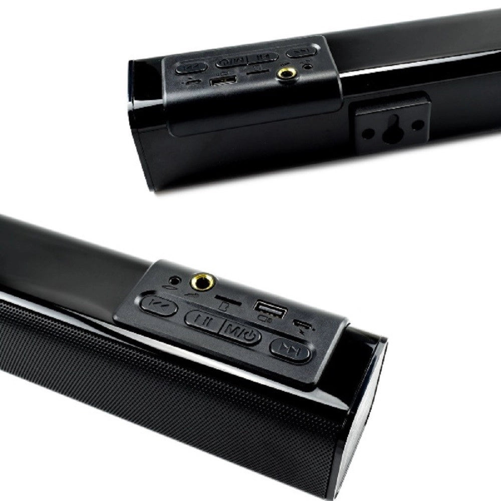 Trade Shop - Soundbar Barra Audio Bluetooth Wireless 5wx2 Ricaricabile Telecomando Q-yx801 -