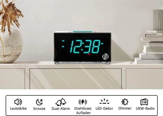Radio Alarme con Funzione di Alarme e Radio Digitale via Internet