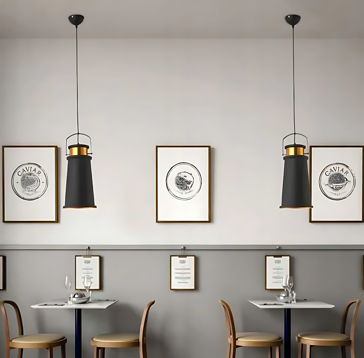 Lampada Da Soffitto Asti A Nero/oro