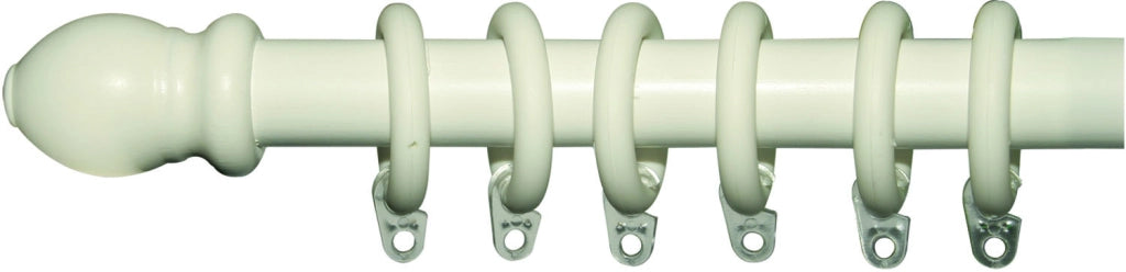 BASTONE SCORRITENDA BIANCO D.23 CM.160  BN160-23